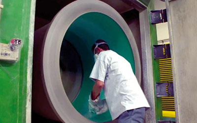 fabrication-polyurethane-en-centrifuge